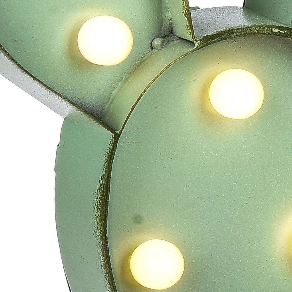Lampada Cactus con Luci H 29 cm