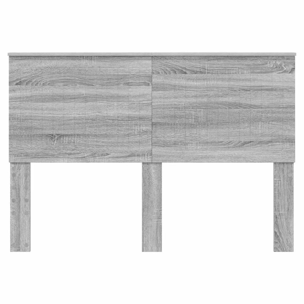 Testiera | Testata con Testiera | Testata Grigio Sonoma 140 cm Legno multistrato