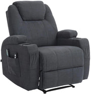 Sessel Hepler mit Massagefunktion Stoff