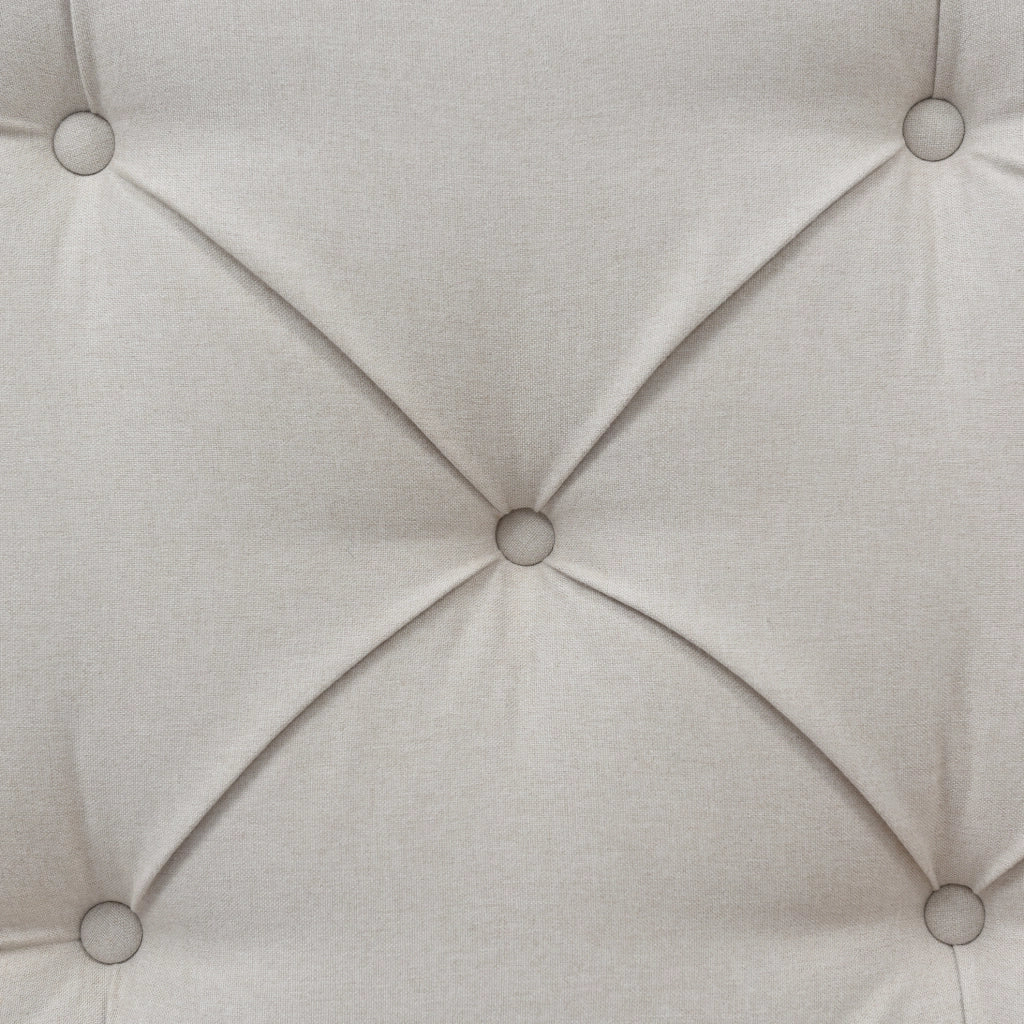 Letto matrimoniale imbottito 140x200 cm con contenitore; struttura in metallo e legno; grigio chiaro
