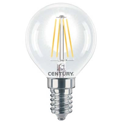 LAMPADA WIRE LED SFERA INCANTO CENTURY - CALDA VOLT 230 WATT 6 LUMEN 806 E14- 5 pezzi