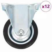 Rotelle Fisse 12 pz 75 mm cod mxl 72362