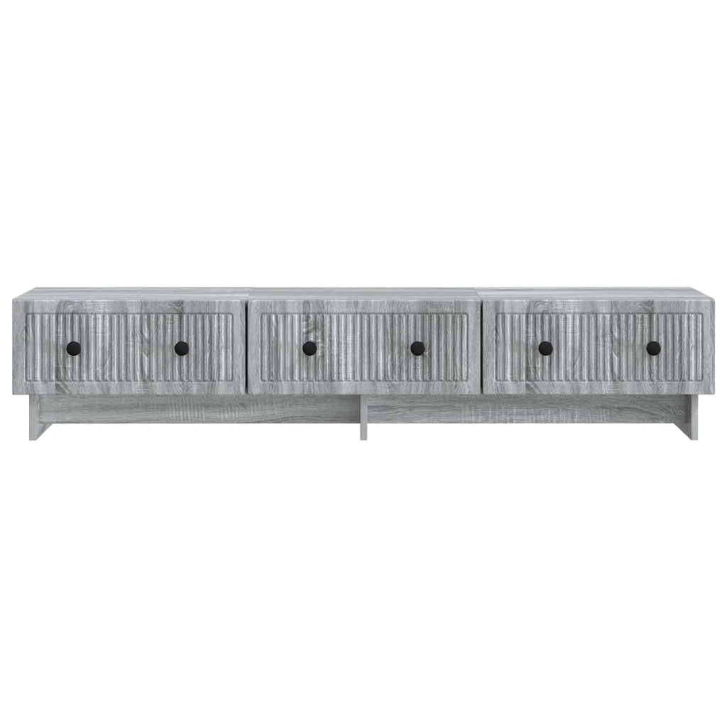 Mobile TV Grigio Sonoma 147 x 34,5 x 30 cm Legno ingegnerizzato 894021