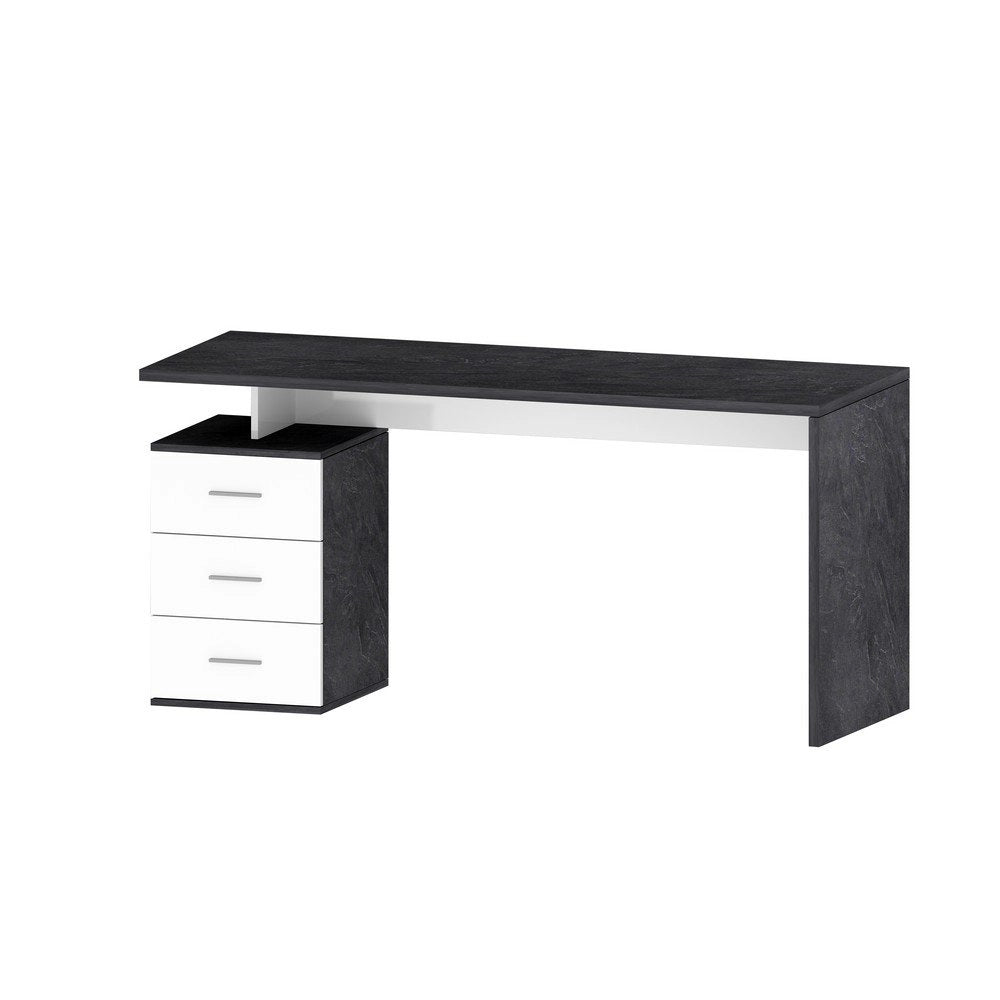 Scrivania da ufficio con cassettiera 3 cassetti 160x60x75cm - NOVA