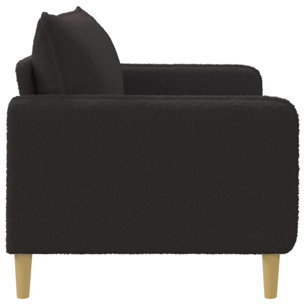 Poltrona XXL Nero Bouclé 42043566