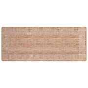 Runner in Moquette | Runner Tappeto MARSA Bianco 100 x 250 cm Poliestere e PVC