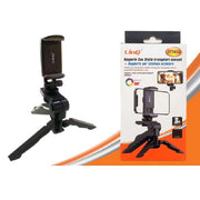 Trade Shop - Staffa Supporto Base Per Smartphone Rotante A 360° Con Staffe Triangolari Jt3832 -