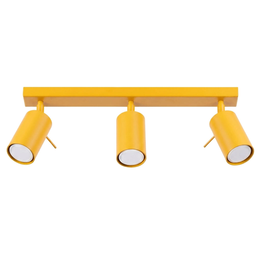 Plafoniera RING 3L giallo