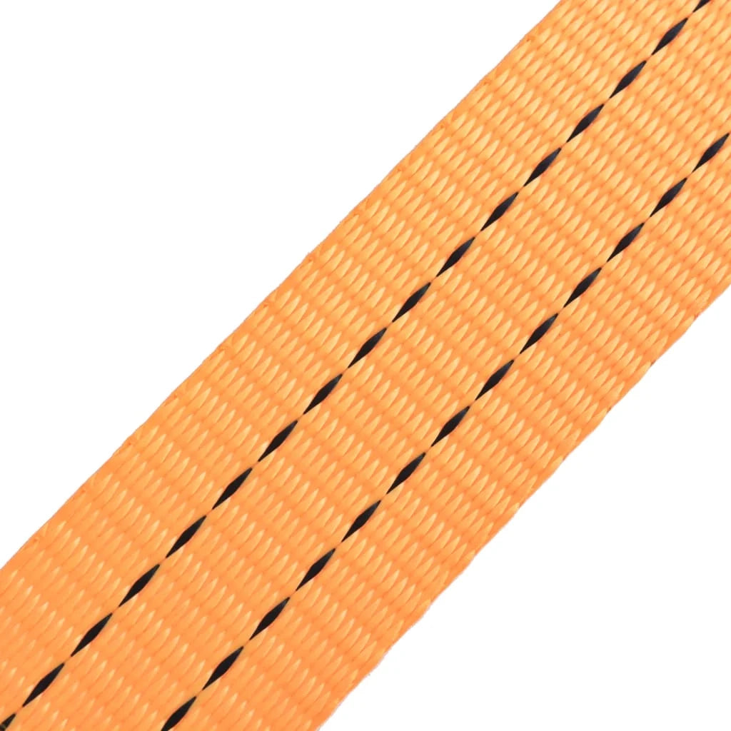 Cinghia di fissaggio a cricchetto 10 pezzi 1 tonnellata 6 m x 38 mm arancione 02_0003537
