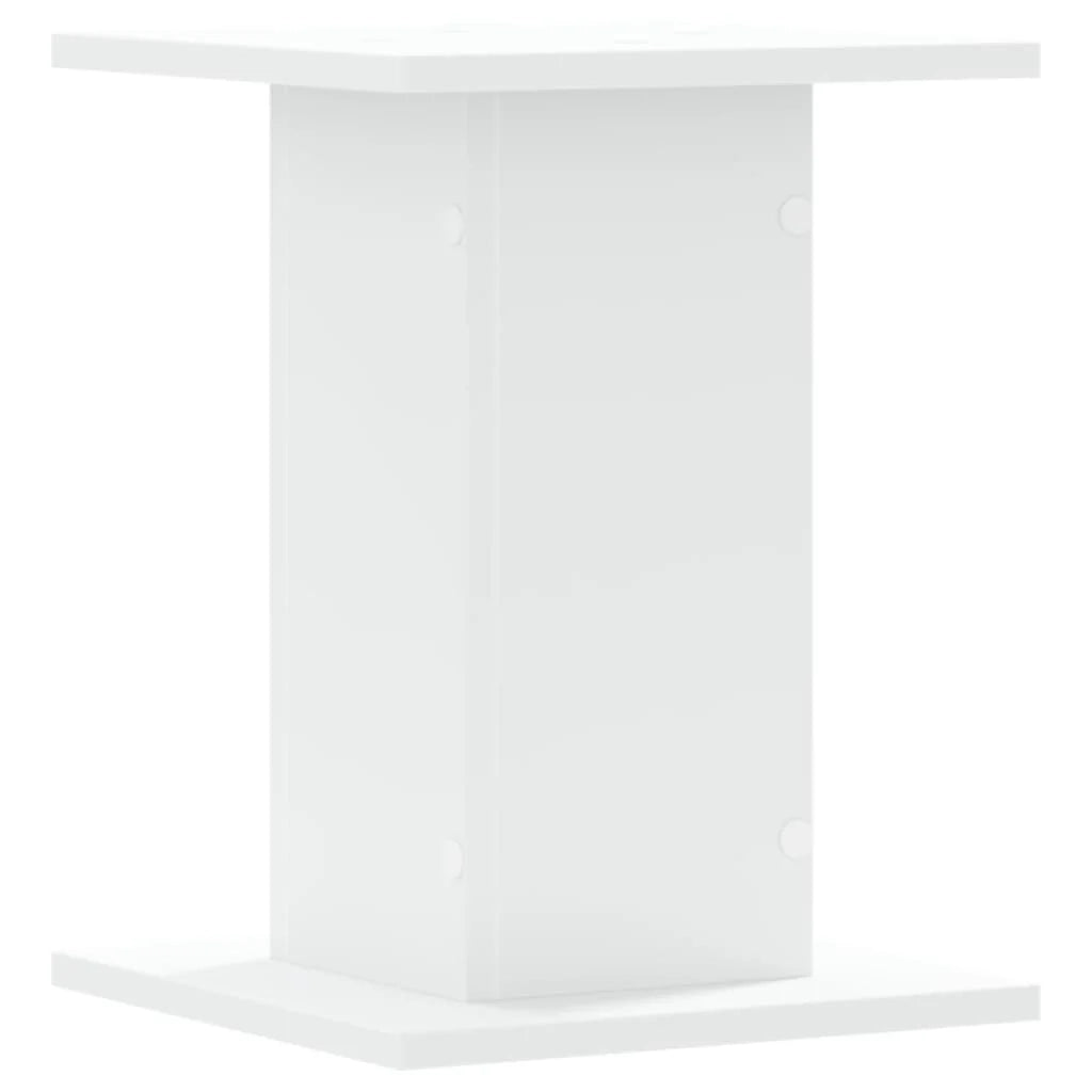Portavasi mobili per fiori set da 2 30 x 30 x 40 cm legno ingegnerizzato bianco 02_0045273