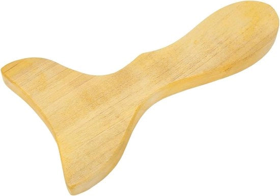 Pannello di Gua Sha in legno per schiacciare per drenaggio linfatico e sollievo da stanchezza massaggi terapeutici - viso spalle gambe addome schiena SPA terapia acupunturale