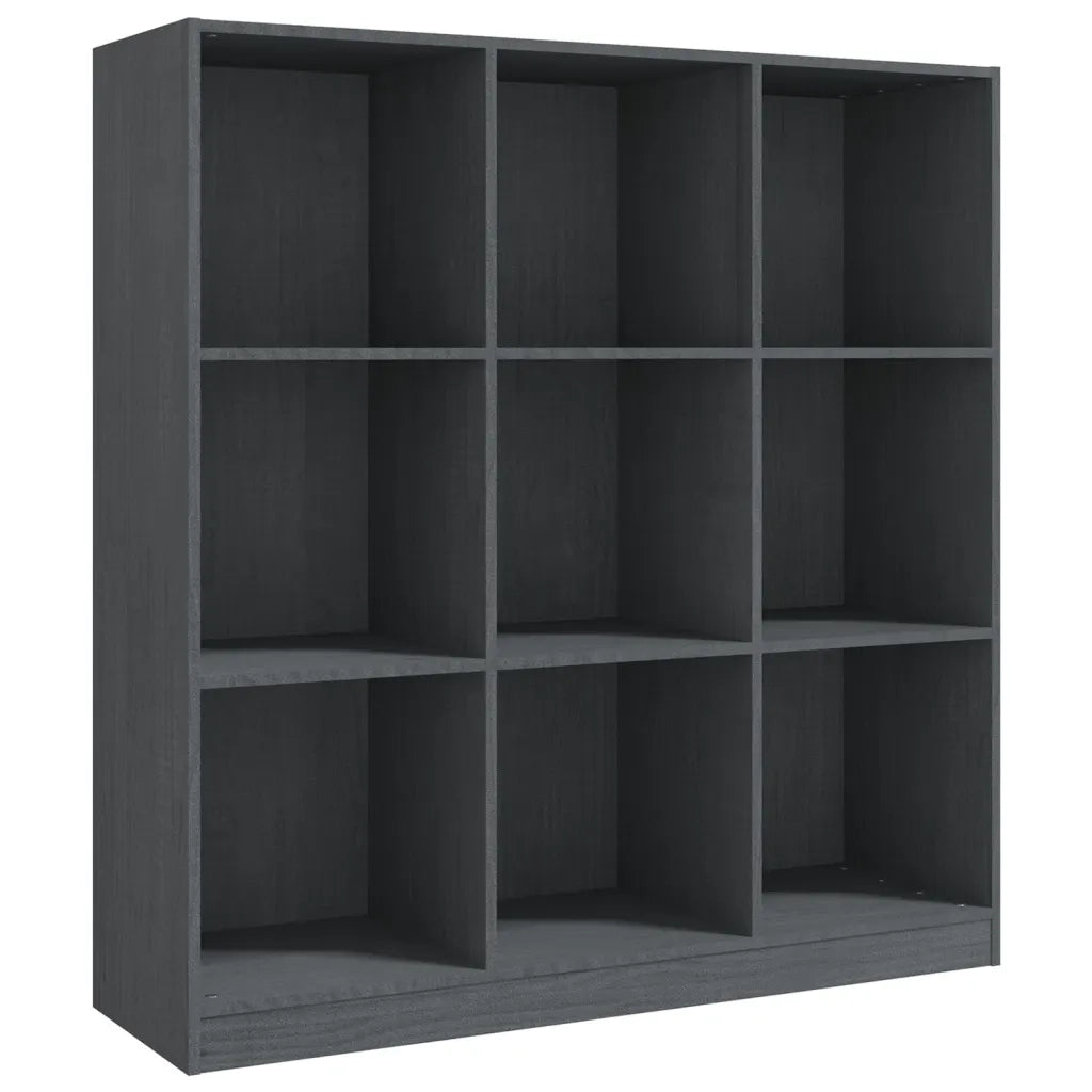Libreria/Divisorio Grigio 104x33,5x110 cm in Massello di Pino cod mxl 6288