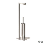 Piantana porta scopino METAF in acciaio inox AISI 304