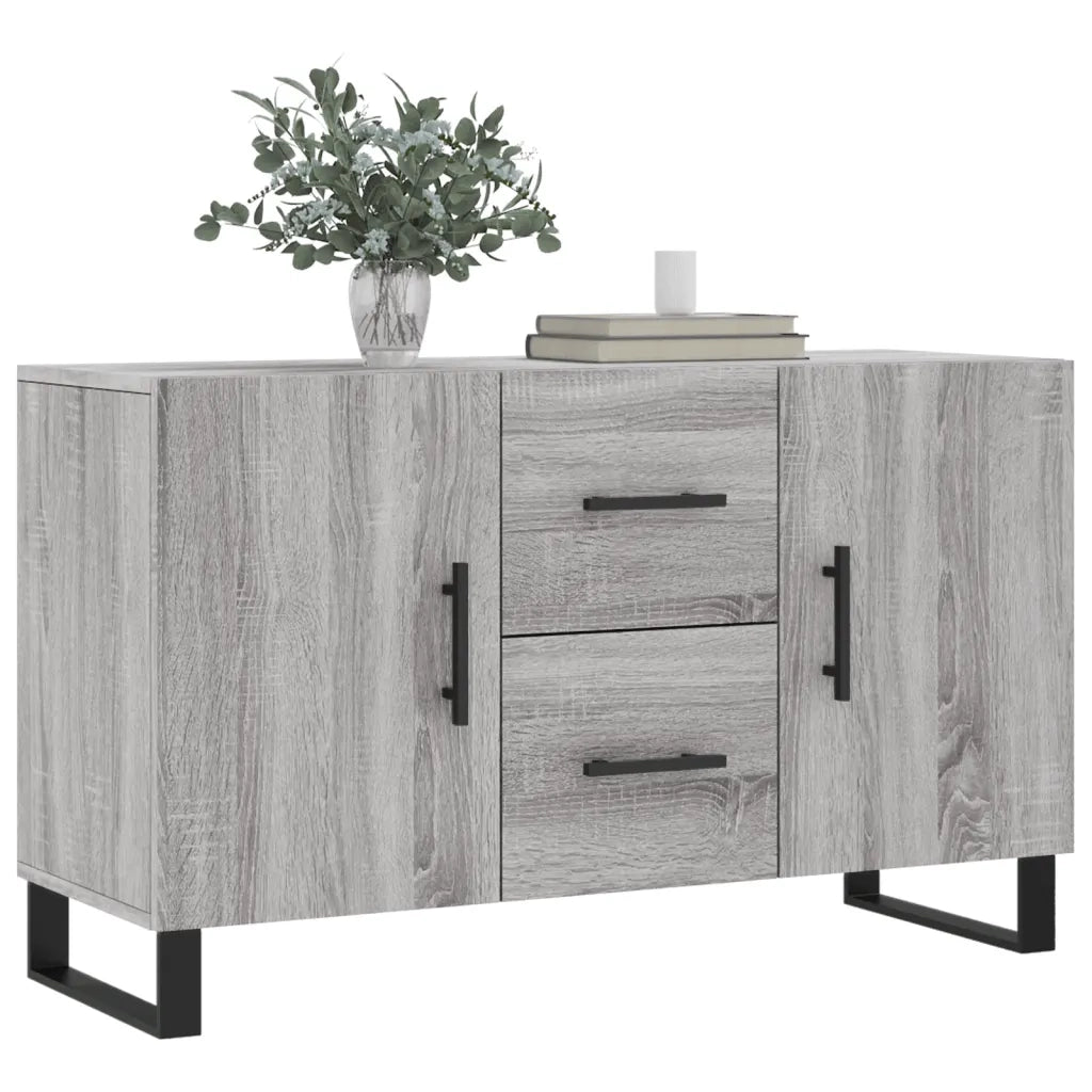 Credenza Grigio Sonoma 100x36x60 cm in Legno Multistratocod mxl 104782