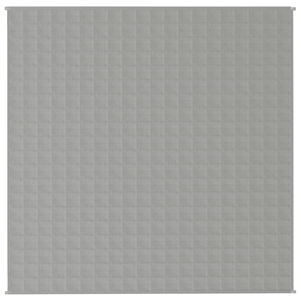 Coperta Ponderata Grigia 200x200 cm 9 kg Tessuto 350724