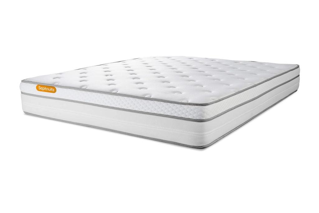 Materasso 160x200 cm a molle insacchettate e memory foam - Memo Luxe