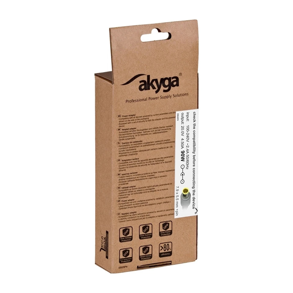 Adattatore/inverter di alimentazione Akyga AK-ND-18 da interno 90 W nero