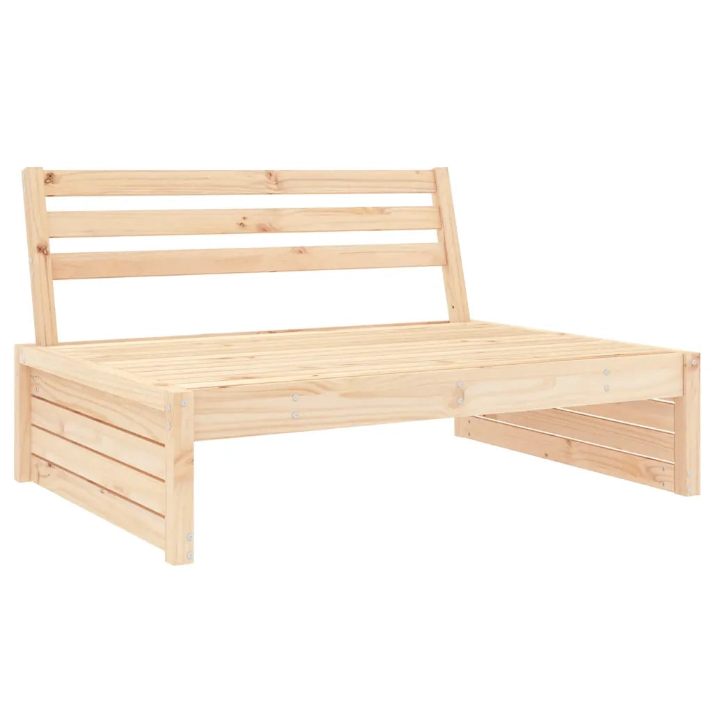Divano Centrale 120x80 cm in Legno Massello di Pino