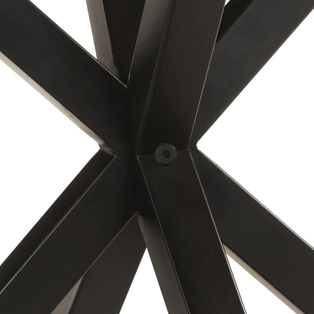 Tavolino | Tavolo laterale di Servizio 68x68x56 cm in Legno Massello di Acacia