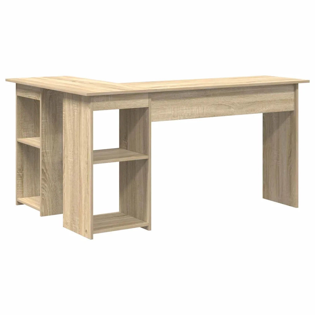 Scrivania Rovere Sonoma 142 x 102 x 73 cm Legno ingegnerizzato 869292