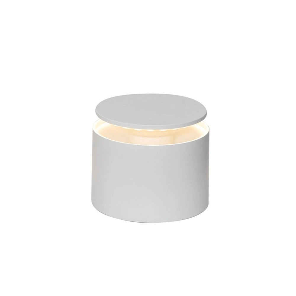 Lampada a led da tavolo Push Up Bianco portatile e ricaricabile