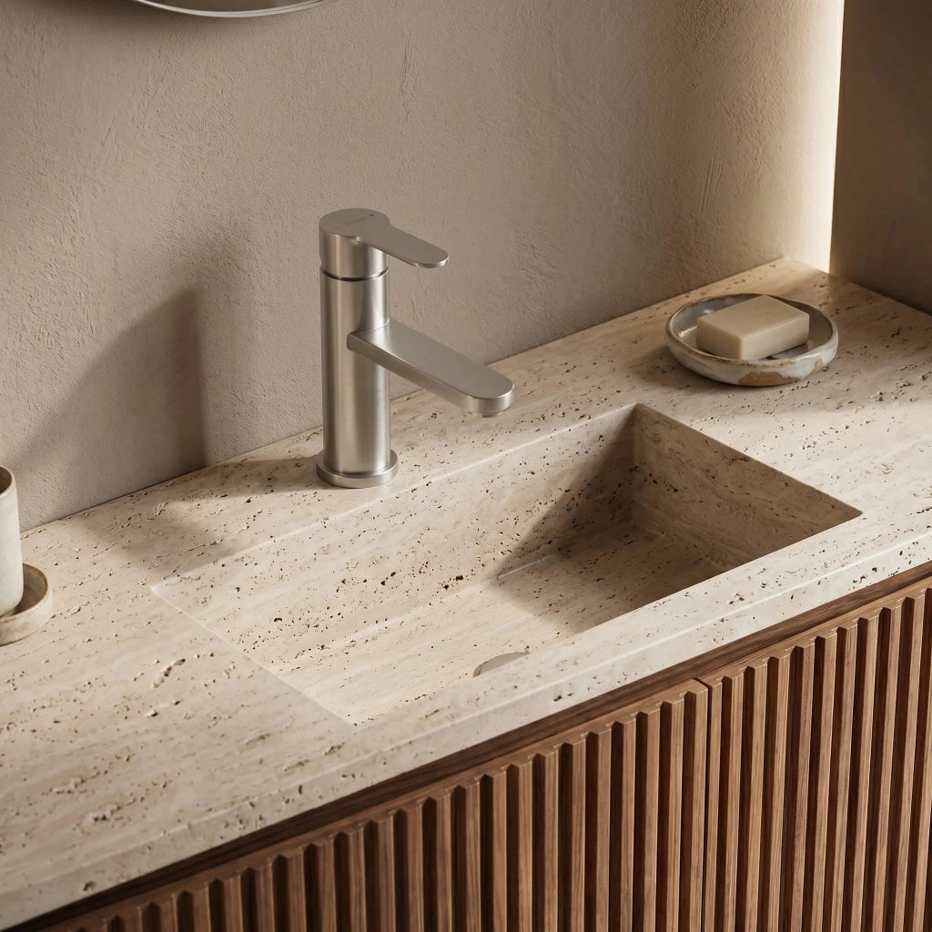 Rubinetto Da Bagno Rea Arcos Brush Nickel