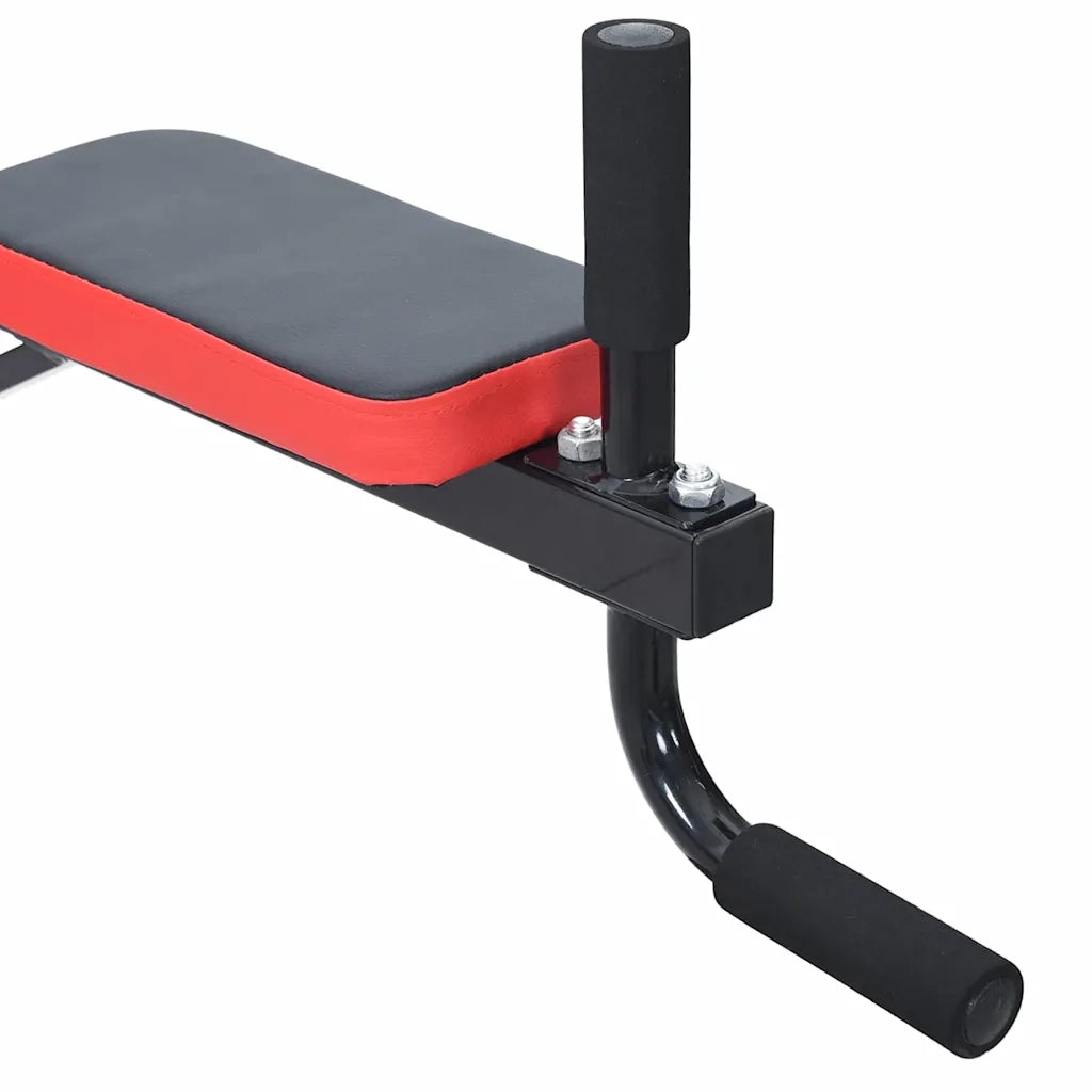 VidaXL Stazione per dips Nero e Rosso 72,5 x 70 x 31 cm 42009159