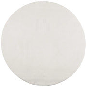 Tappeto del soggiorno | Tappeto IZA a Pelo Corto con Aspetto Scandinavo Crema ? 80 cm