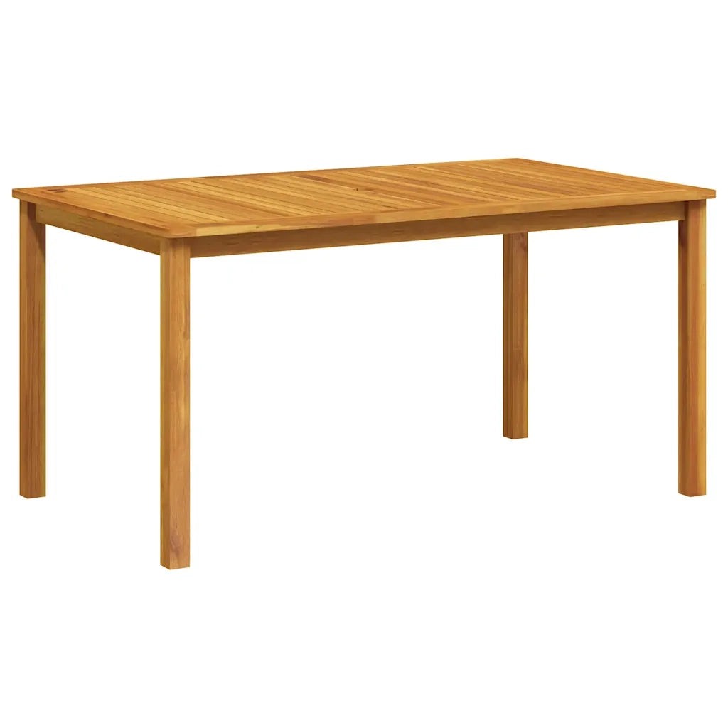 Tavolo da Giardino 150x90x74 cm in Massello di Acacia 44105