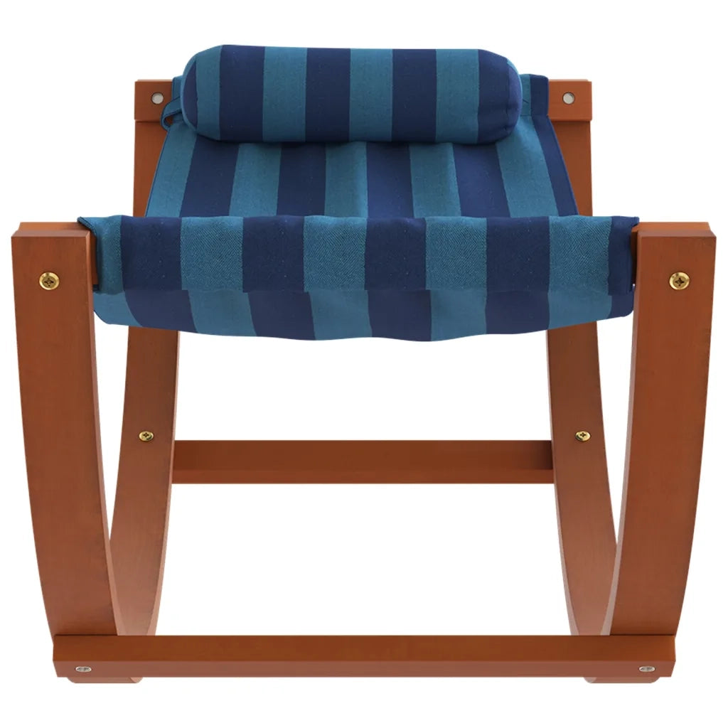 Amaca a Dondolo per Bambini a Righe Blu in Tessutocod mxl 105847