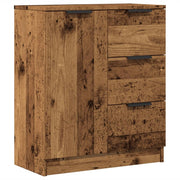 Buffet credenza cassettiera armadio mobile contenitore organizer cucina soggiorno salotto legno vecchio 60 x 30 x 70 cm legno ingegnerizzato marrone 02_0036601