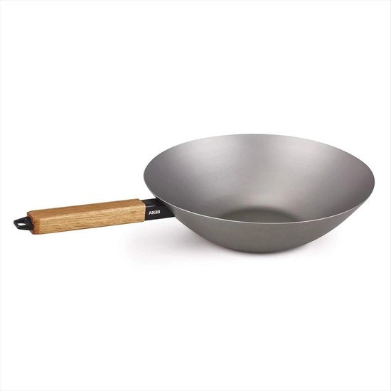 Wokpan in acciaio inossidabile - ideale per il campeggio