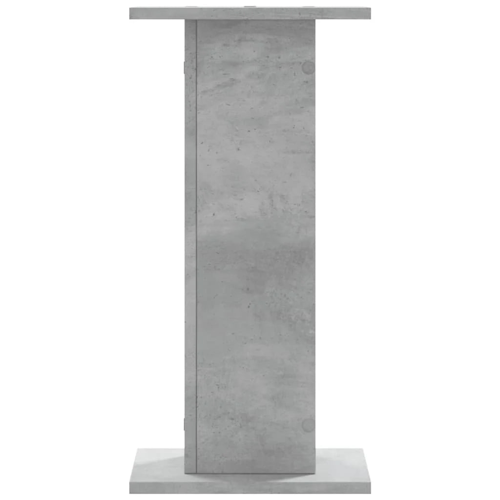Portavasi mobili per fiori set da 2 legno ingegnerizzato grigio 02_0045333