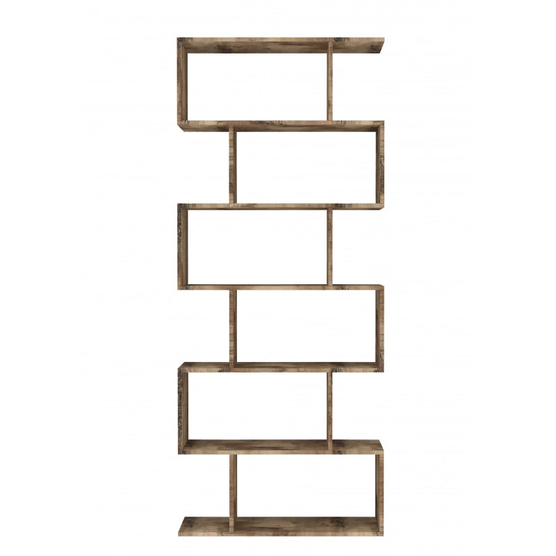 Libreria Calli – 84x192x24 – Acero Pereira