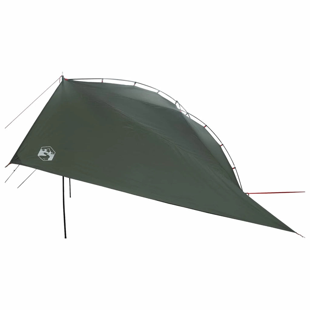Tenda da auto Verde militare 350 x 250 cm Poliestere e Acciaio 42028554