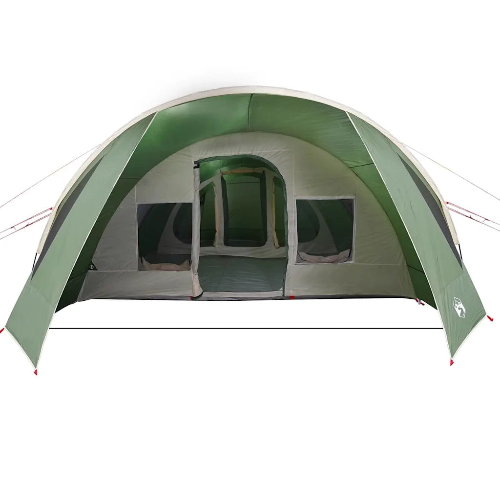 Tenda Tunnel per 6 Persone 6 persona Verde e Bianco 42004044