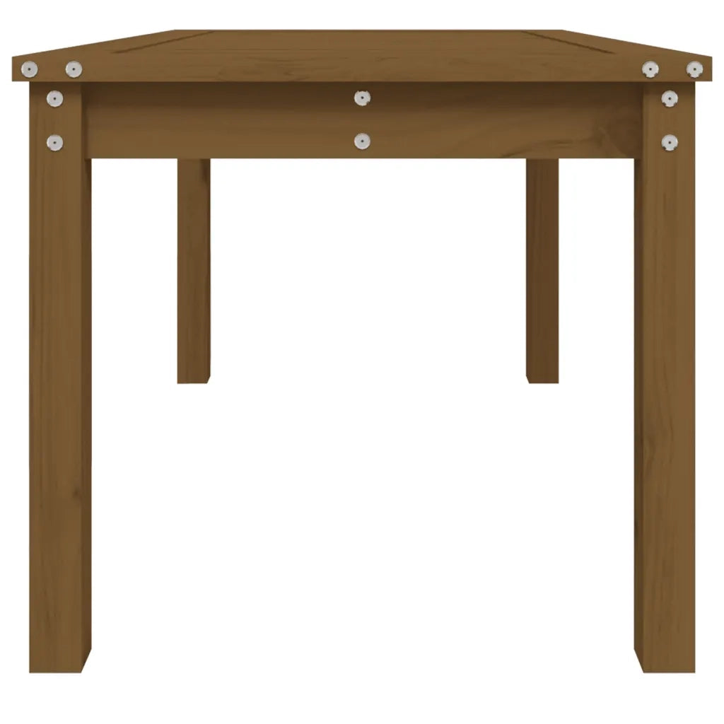 Tavolo da Giardino Ambra 82,5x50,5x45 cm Legno Massello Pino