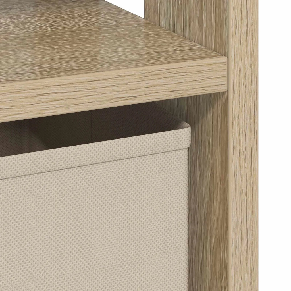 Comodino Rovere Sonoma 41 x 40 x 45 cm Legno multistrato