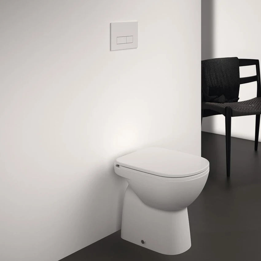 VASO PAVIMENTO IDEAL STANDARD I.LIFE A SCARICO TERRA BIANCO