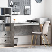 Scrivania da scrittura Grigio cemento MDF 100 x 50 x 76 cm