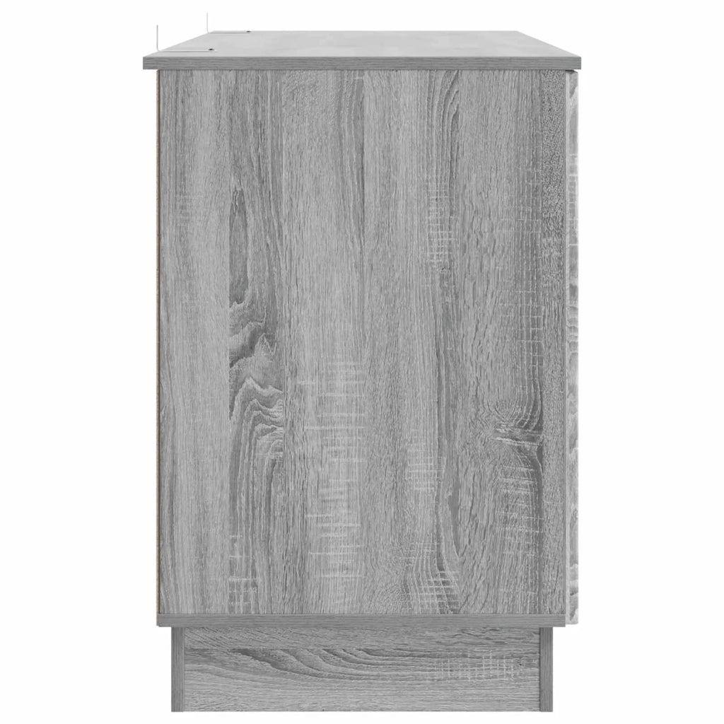 Scrivania Grigio Sonoma 142,5 x 50 x 75 cm Legno ingegnerizzato