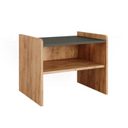 Vicco panca ad angolo Quercia dorata/antracite 53.5 x 41.1 cm