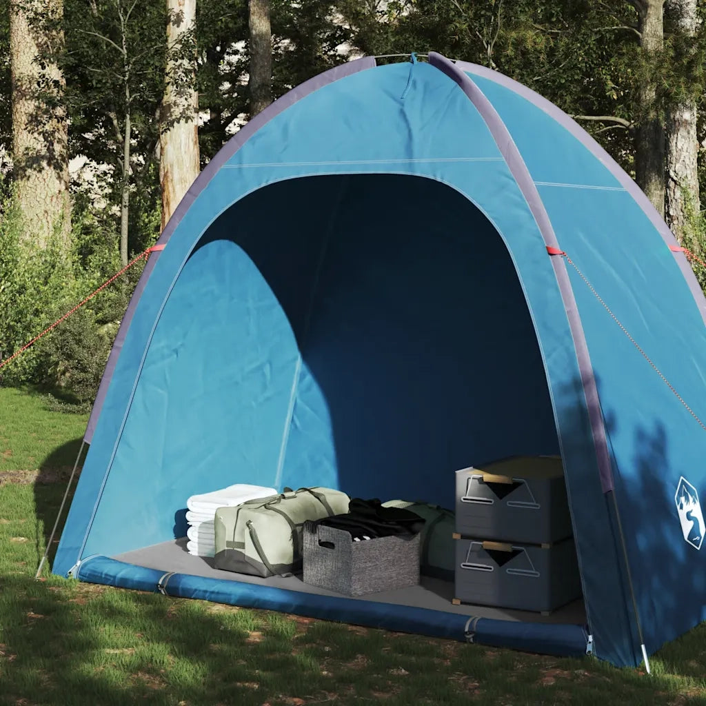 Tenda Portaoggetti-Tenda deposito da esterno Blu Impermeabile 360732