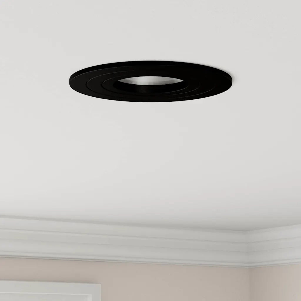 Spotlight 6 pz Nero 9 x 9 x 2 cm Alluminio CFW3912211