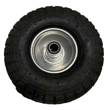 RUOTA PNEUMATICA PER CARRELLI CON DISCO IN ACCIAIO IDEAL STAR 260x85 mm - portata 150 kg - IDEAL STAR