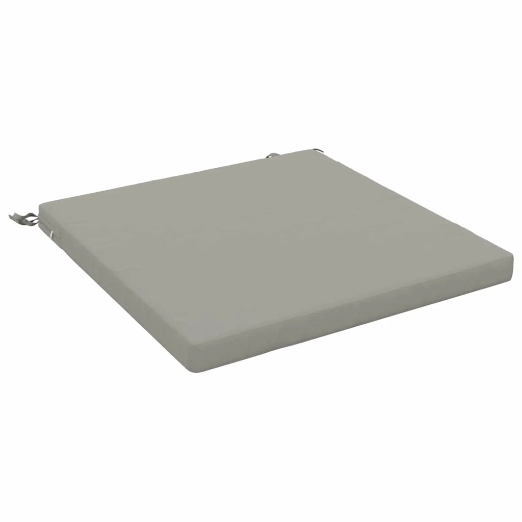 Cuscino per Sedia in Unico Pezzo SOEST 100% Poliestere Grigio 945029