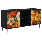 Mobile TV GENNEP 102 x 33 x 51 cm Rovere Nero 8007055