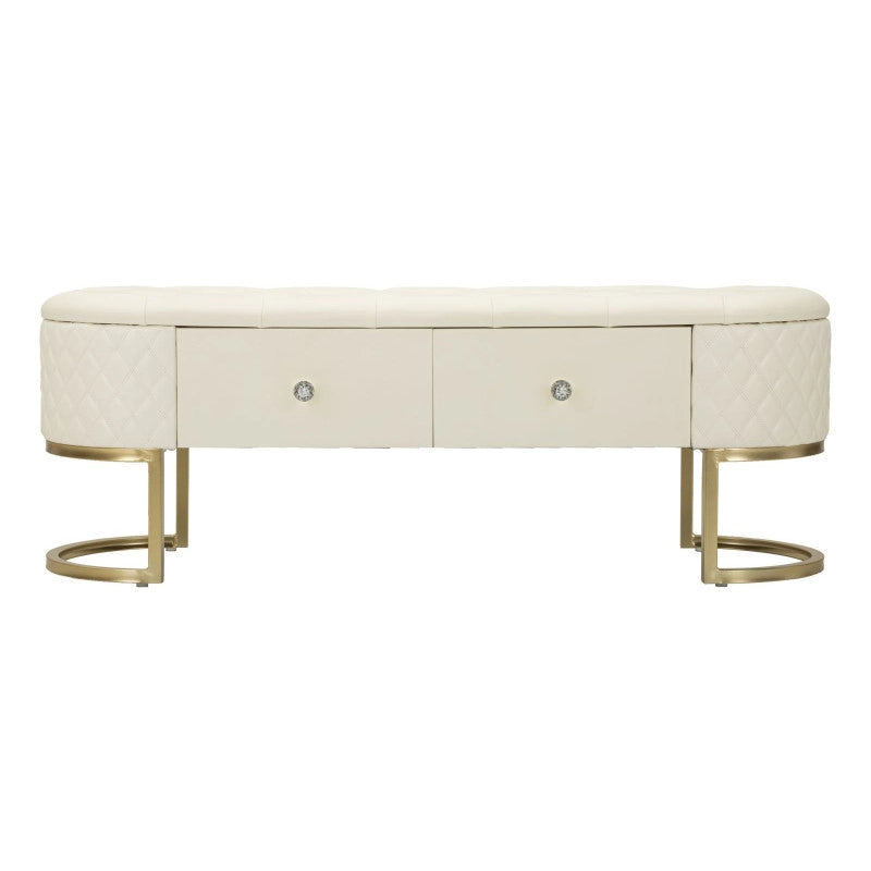 Panca Con Cassetti Sharon cm 120x40x43