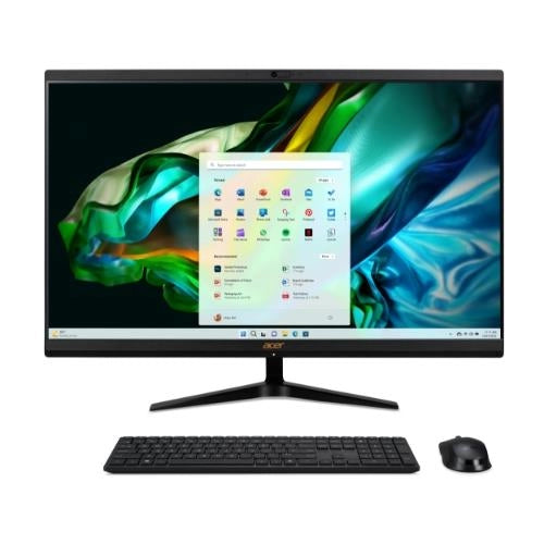 Acer aspire c27-1800 intel® core™ i5 i5-1335u 68,6 cm (27) 1920 x 1080 pixel 8 gb ddr4-sdram 512 gb ssd pc all-in-one windows 11 home wi-fi 6e (802.11ax) nero - DQ.BKKET.005