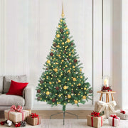 Albero di Natale artificiale con luci integrate Verde 210 cm 3397021